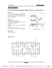 AN3358SH datasheet pdf Panasonic