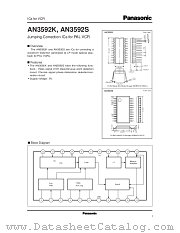 AN3592S datasheet pdf Panasonic