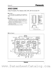 AN5138NK datasheet pdf Panasonic
