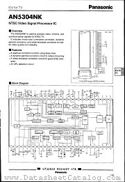 AN5304 datasheet pdf Panasonic