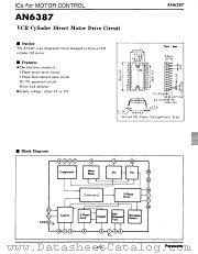 AN6387 datasheet pdf Panasonic