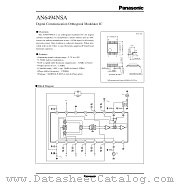 AN6494NSA datasheet pdf Panasonic