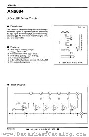 AN688 datasheet pdf Panasonic