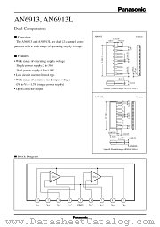 AN6913 datasheet pdf Panasonic