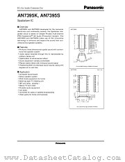 AN7395 datasheet pdf Panasonic