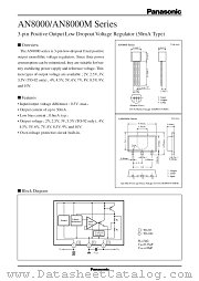 AN8000M datasheet pdf Panasonic