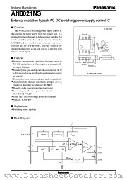 AN8021NS datasheet pdf Panasonic