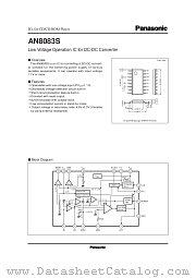 AN8083S datasheet pdf Panasonic