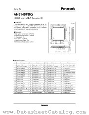AN8146FBQ datasheet pdf Panasonic