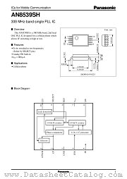 AN8539SH datasheet pdf Panasonic