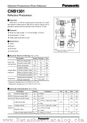 CNB1301 datasheet pdf Panasonic