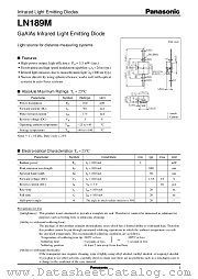 LN189M datasheet pdf Panasonic