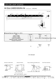LN803169UNA-A4 datasheet pdf Panasonic