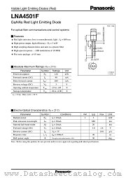 LNA4501F datasheet pdf Panasonic