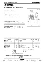 LNA4602L datasheet pdf Panasonic
