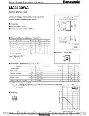 MA3130WA datasheet pdf Panasonic
