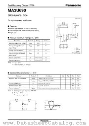 MA3U690 datasheet pdf Panasonic