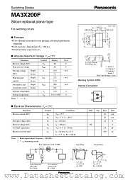 MA3X200F datasheet pdf Panasonic
