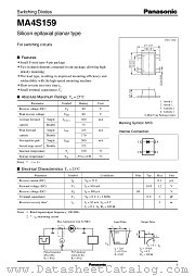 MA4S159 datasheet pdf Panasonic