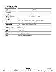 MN101C46F datasheet pdf Panasonic