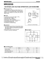 MN3206 datasheet pdf Panasonic