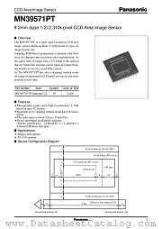MN39571PT datasheet pdf Panasonic