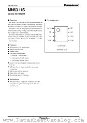 MN6311S datasheet pdf Panasonic