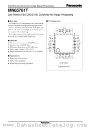 MN65761T datasheet pdf Panasonic