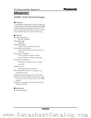 MN86062 datasheet pdf Panasonic
