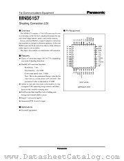 MN86157 datasheet pdf Panasonic