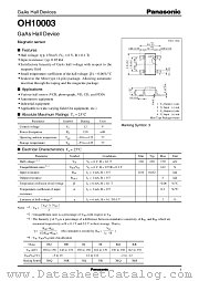 OH10003 datasheet pdf Panasonic