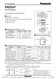 PNZ331F datasheet pdf Panasonic