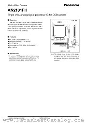 AN2101FH datasheet pdf Panasonic