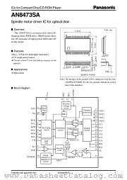 AN8473SA datasheet pdf Panasonic
