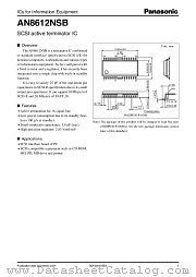 AN8612NSB datasheet pdf Panasonic