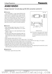 AN8016NSH datasheet pdf Panasonic