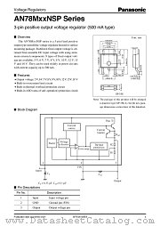 AN78M05NSP datasheet pdf Panasonic