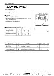 PNA3W01L datasheet pdf Panasonic