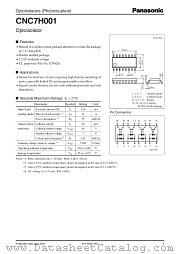 CNC7H001 datasheet pdf Panasonic