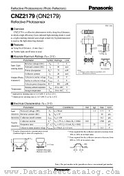CNZ2179 datasheet pdf Panasonic