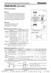 CNA1014H datasheet pdf Panasonic