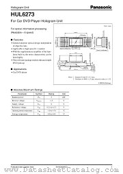HUL6273 datasheet pdf Panasonic