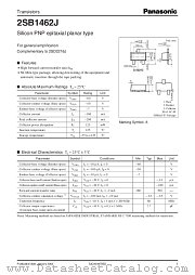 2SB1462J datasheet pdf Panasonic