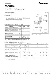 2SC5813 datasheet pdf Panasonic