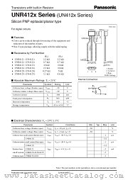 UN412X datasheet pdf Panasonic