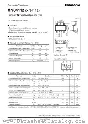 XN04112 datasheet pdf Panasonic