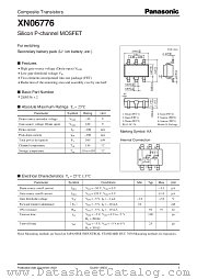 XN06776 datasheet pdf Panasonic