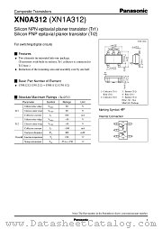 XN0A312 datasheet pdf Panasonic