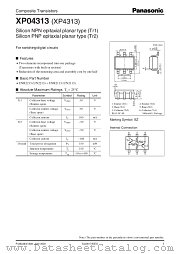 XP4313 datasheet pdf Panasonic