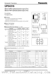 UP04316 datasheet pdf Panasonic